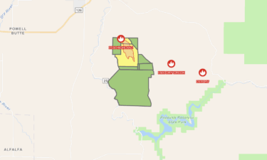 Containment grows on Crook County's Highland Fire, evacuation levels reduced to levels 1 and 2